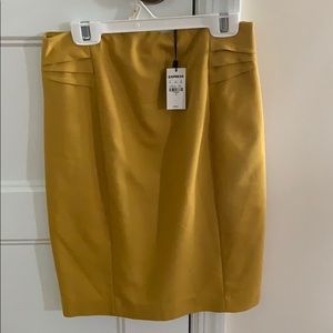 Express Mustard skirt